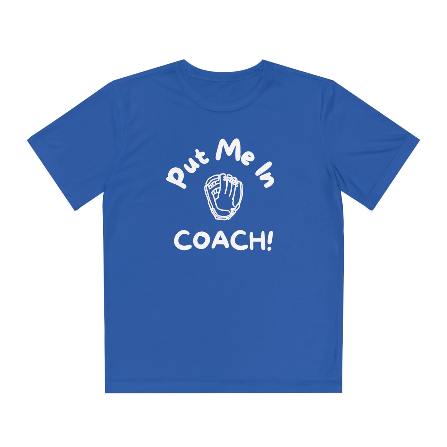 Put Me In Coach Youth Competitor Tee