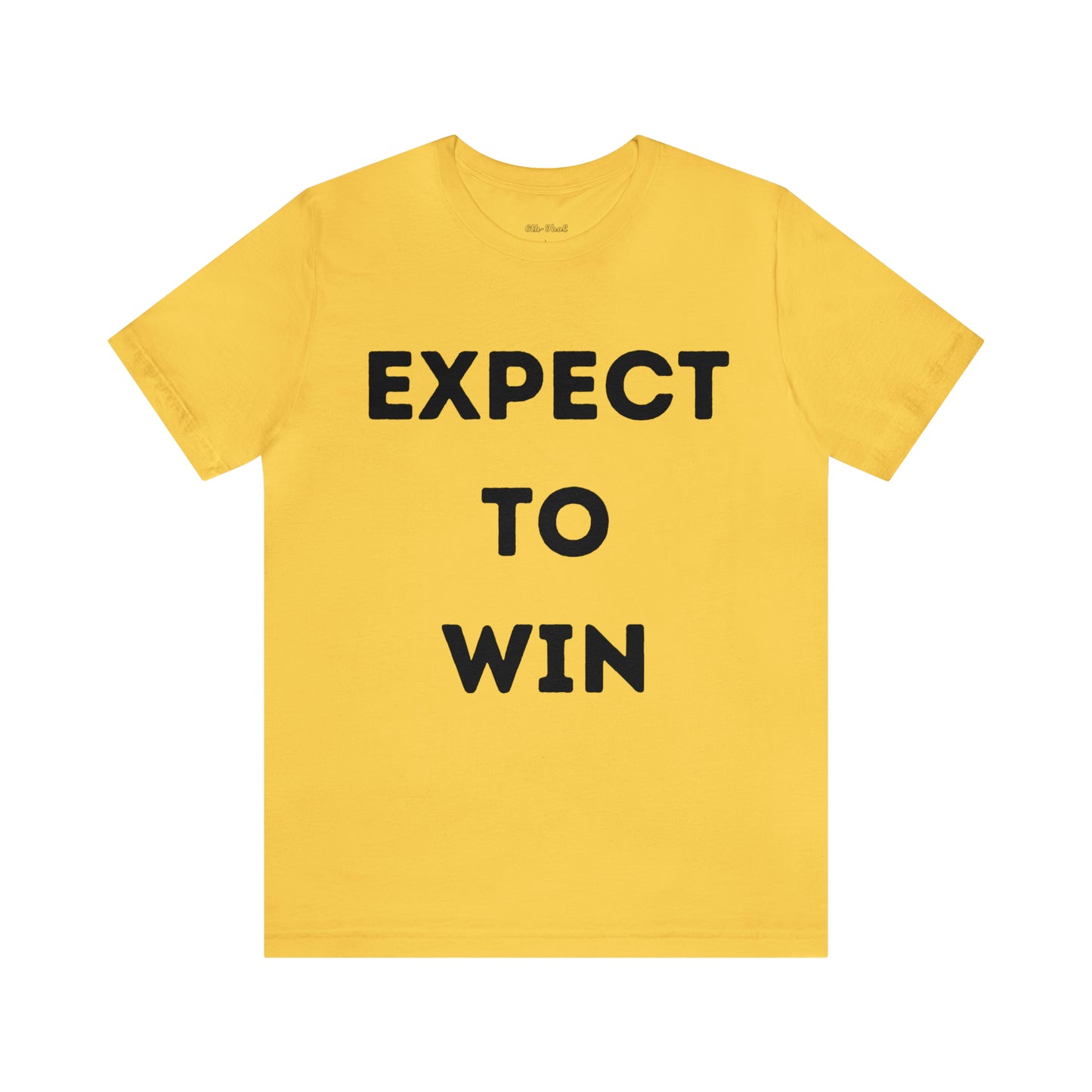 Expect To Win Unisex Jersey Short Sleeve Tee