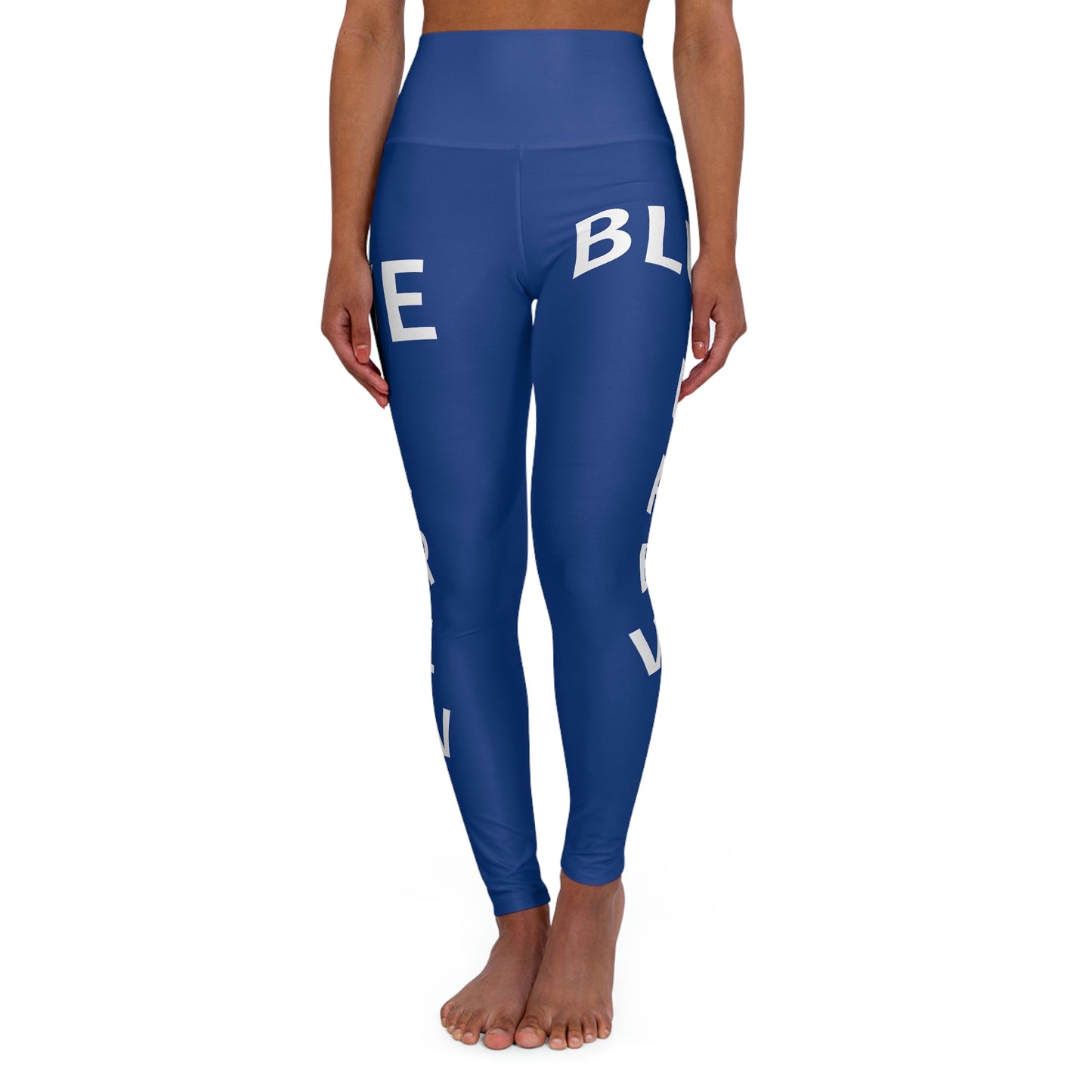 Blue Krew High Waisted Yoga Leggings