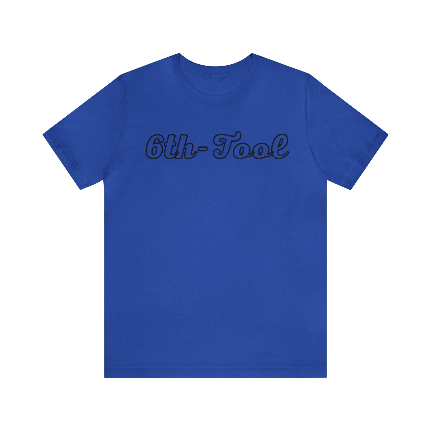 6th-Tool Outline Script Unisex Jersey Short Sleeve Tee