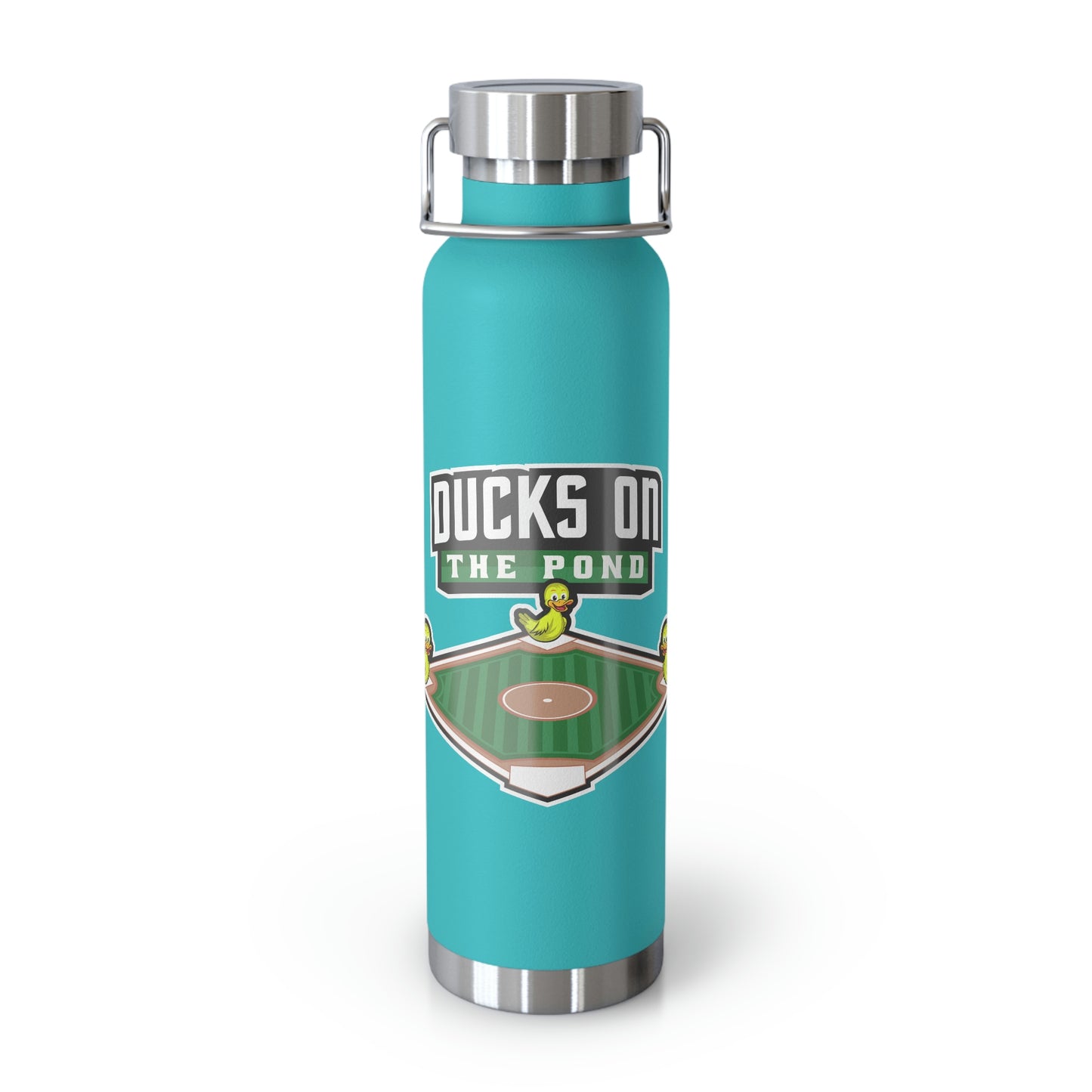 Ducks On The Pond Copper Vacuum Insulated Bottle, 22oz