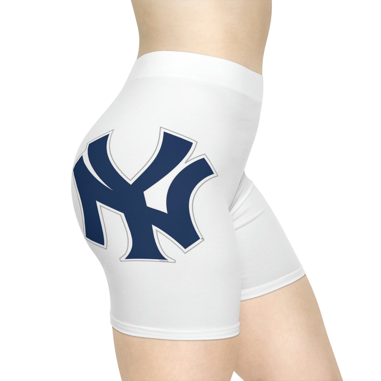 Yankees NY Women's Biker Shorts (AOP)