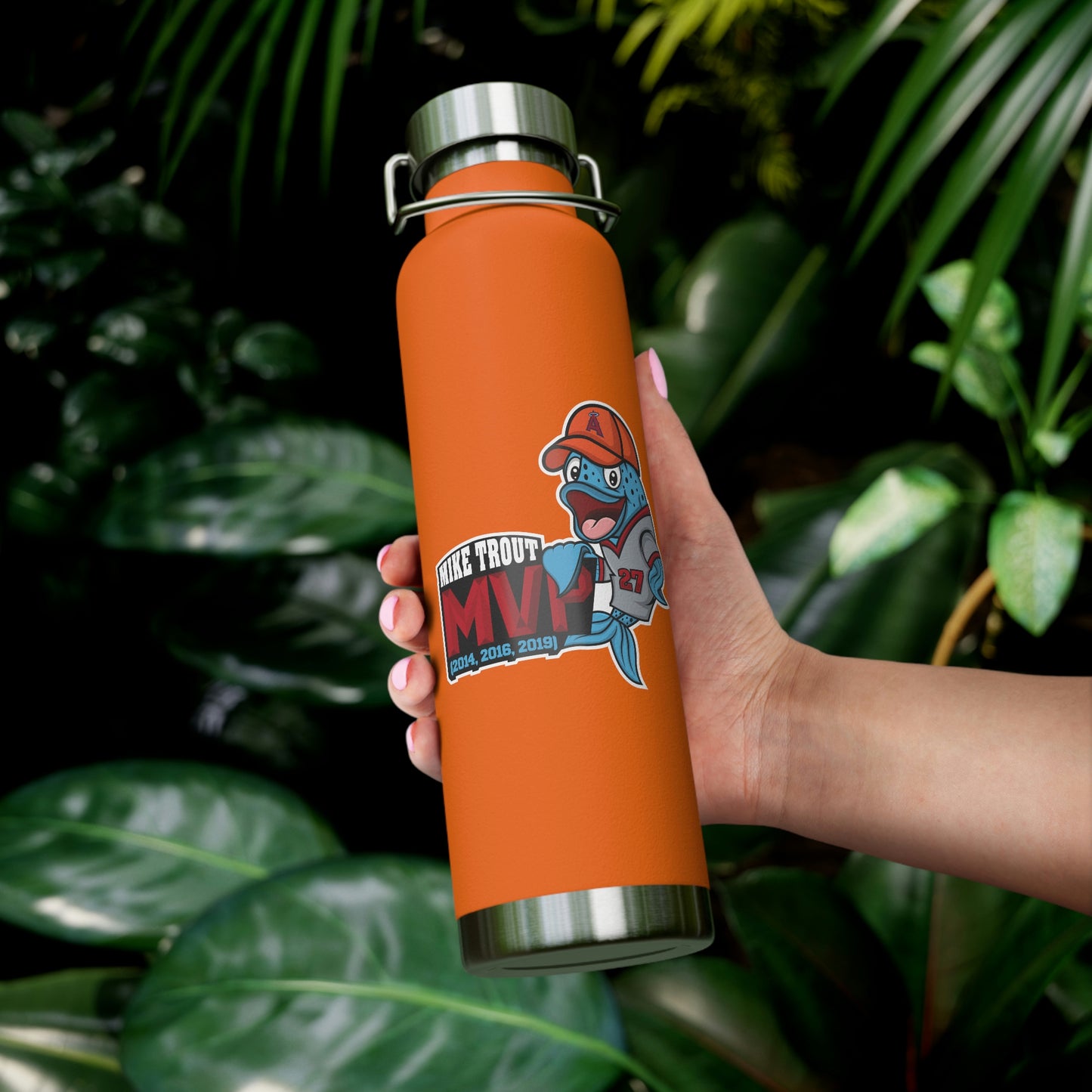 Trout MVP Copper Vacuum Insulated Bottle, 22oz