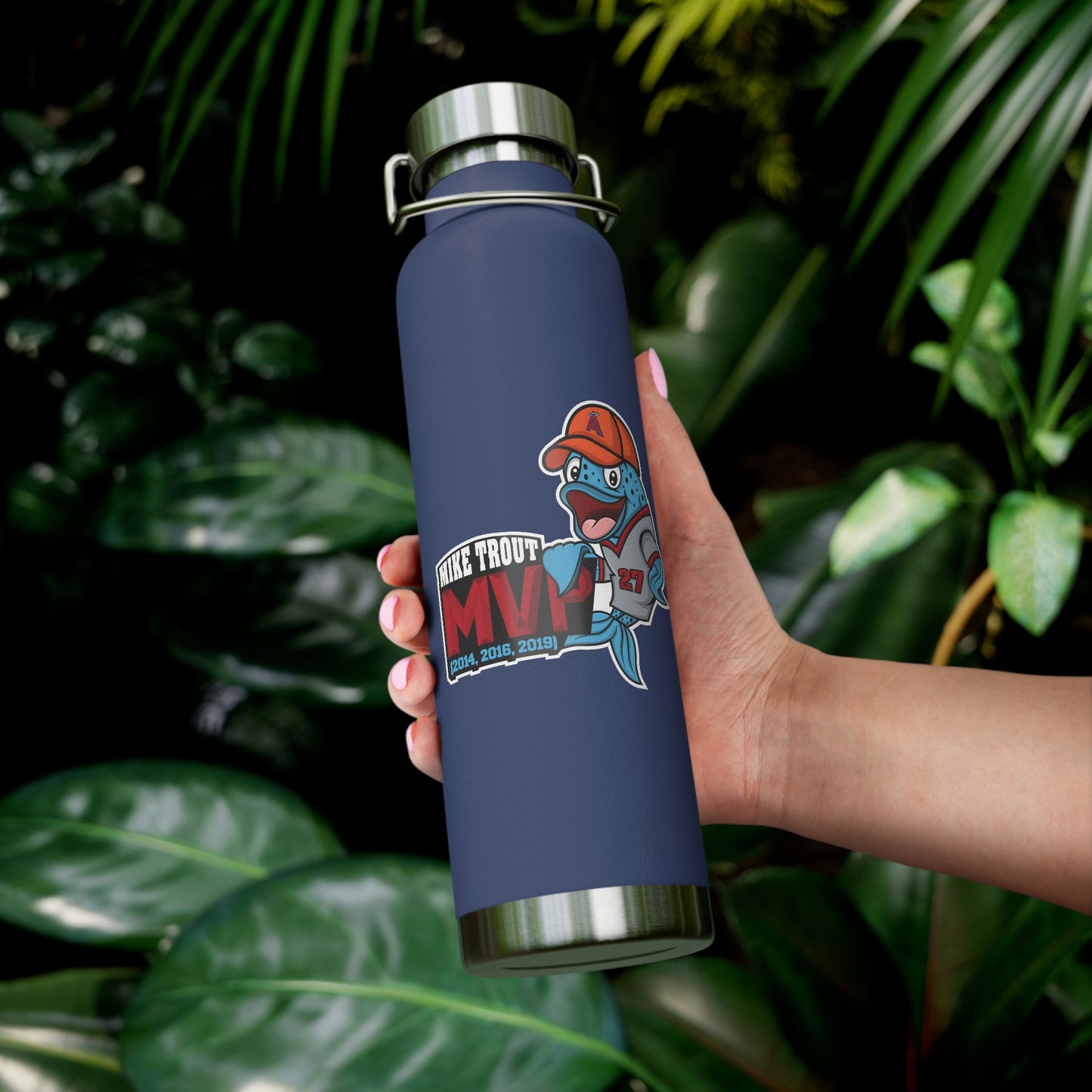 Trout MVP Copper Vacuum Insulated Bottle, 22oz