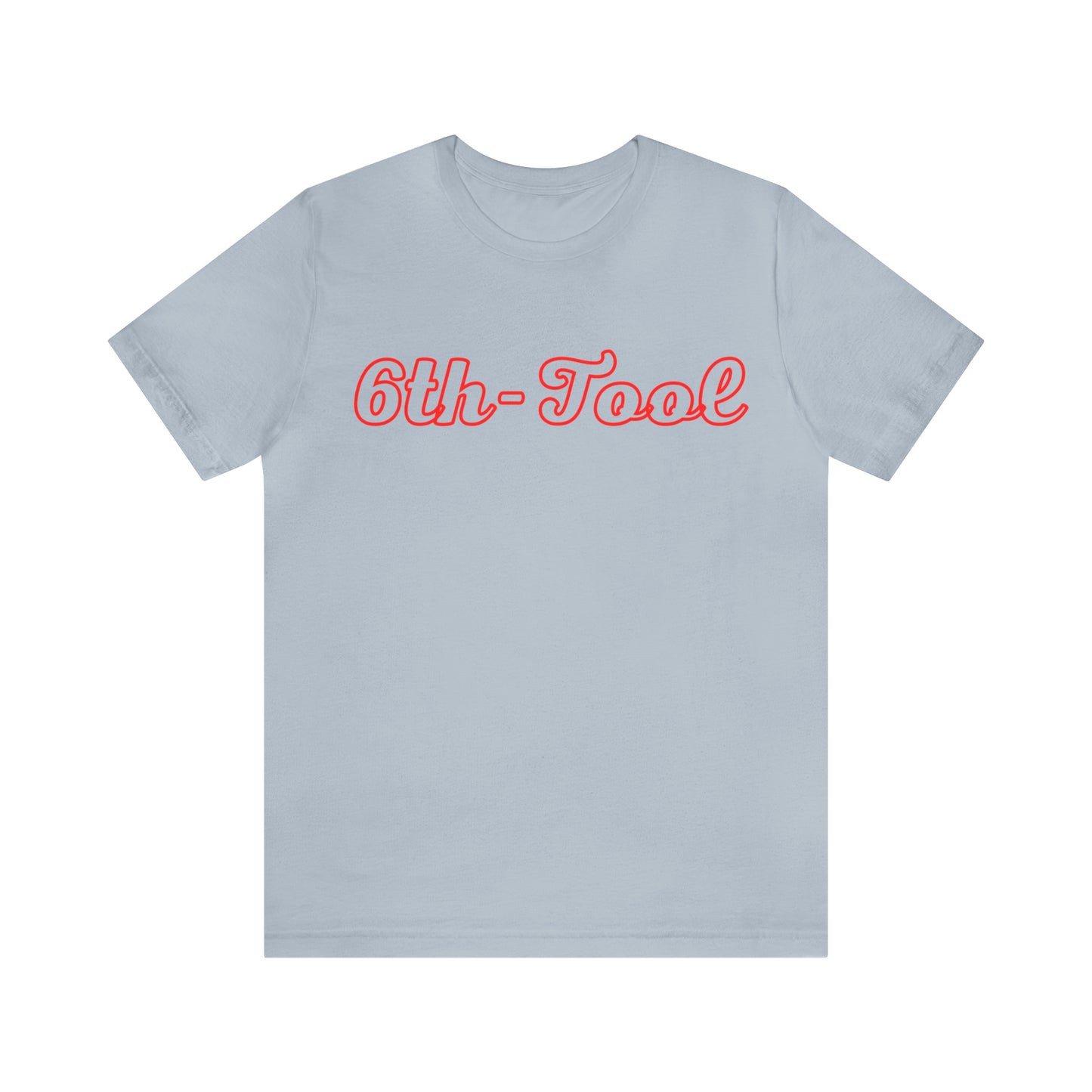 6th-Tool Outline Script Unisex Jersey Short Sleeve Tee