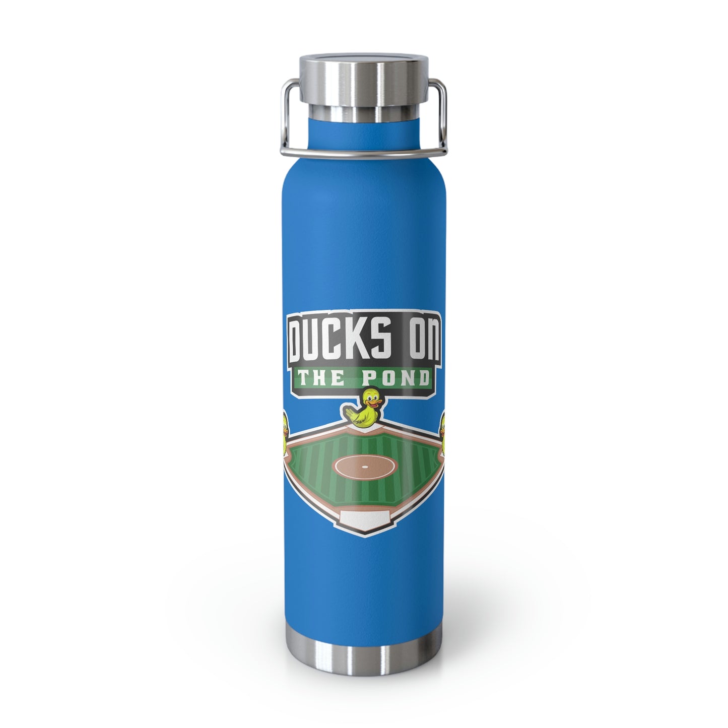 Ducks On The Pond Copper Vacuum Insulated Bottle, 22oz
