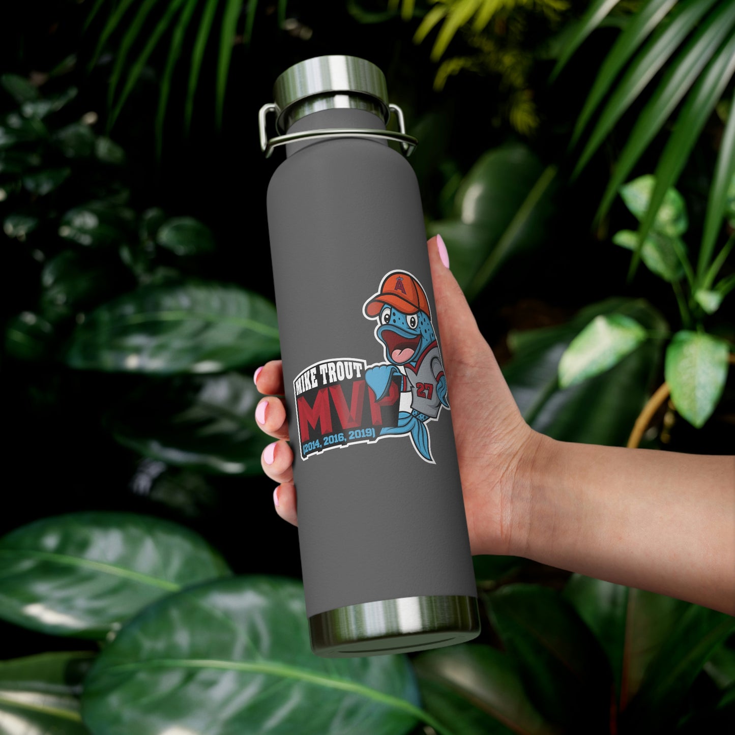 Trout MVP Copper Vacuum Insulated Bottle, 22oz