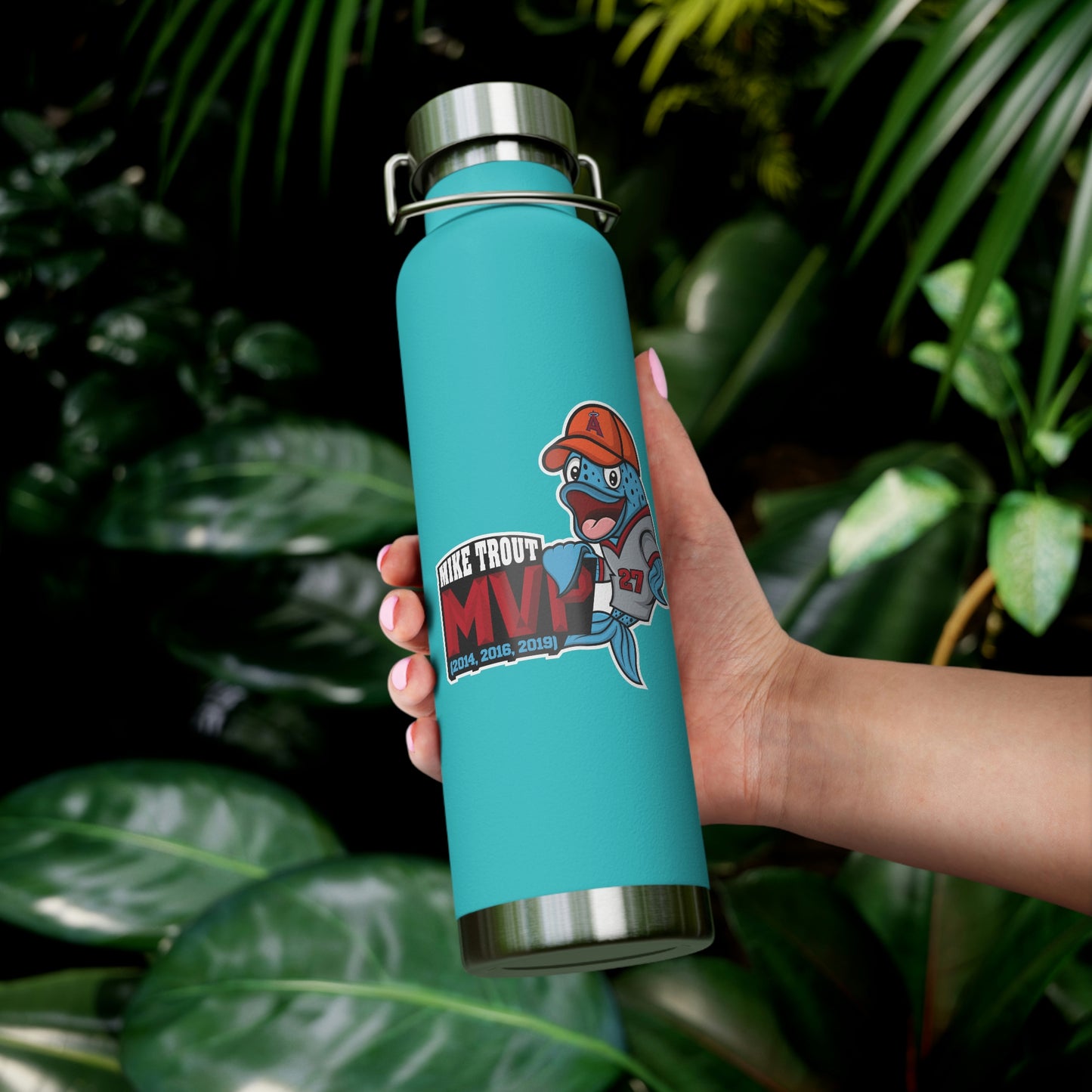 Trout MVP Copper Vacuum Insulated Bottle, 22oz