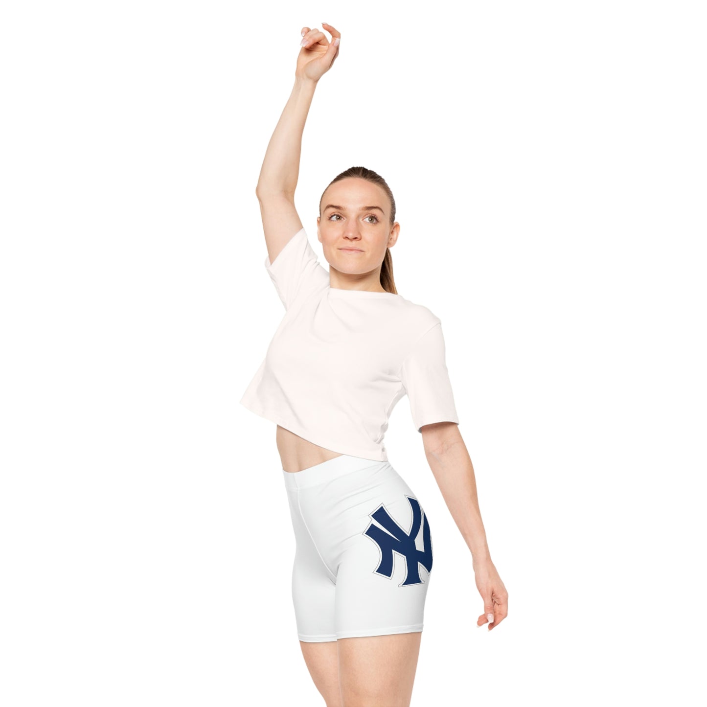 Yankees NY Women's Biker Shorts (AOP)