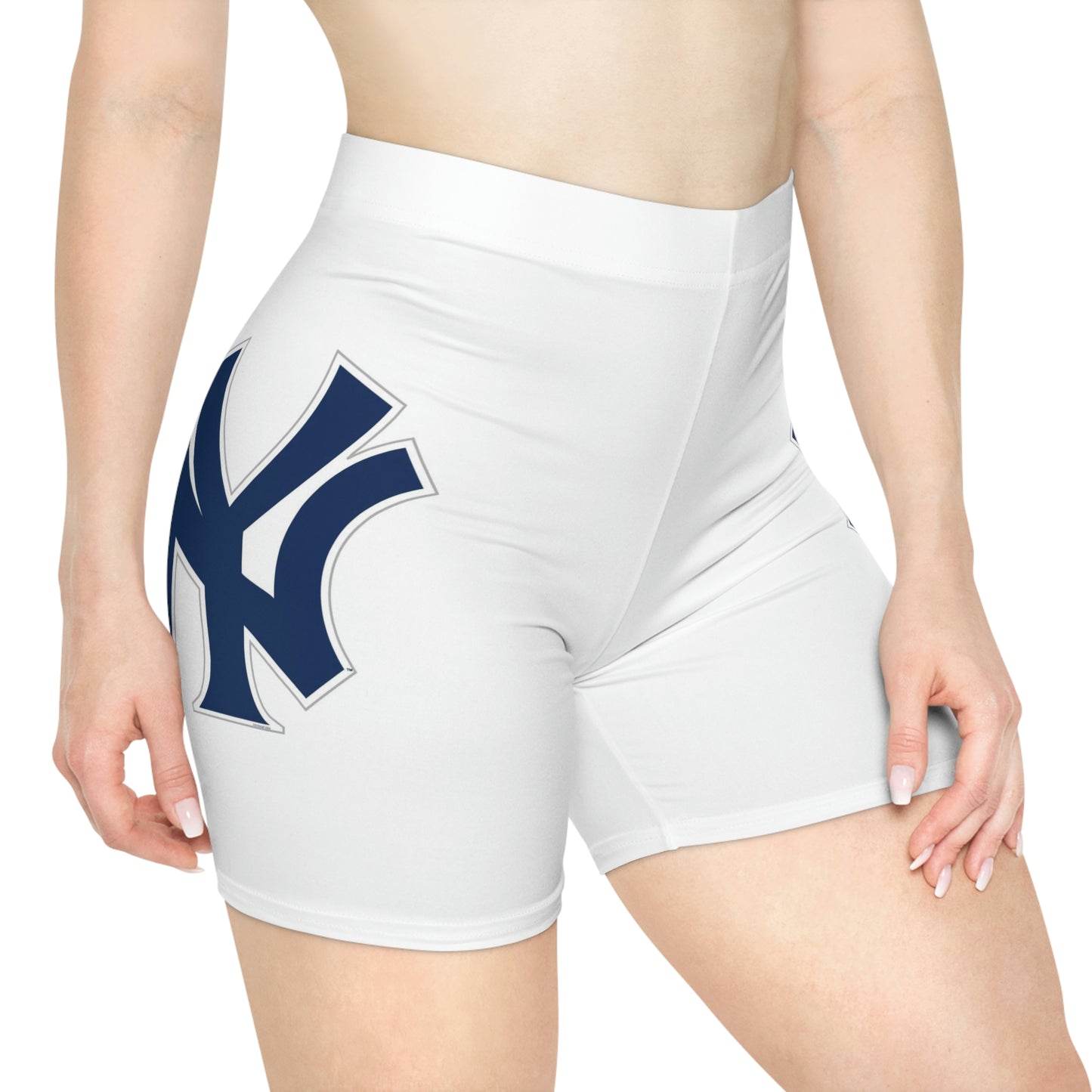 Yankees NY Women's Biker Shorts (AOP)