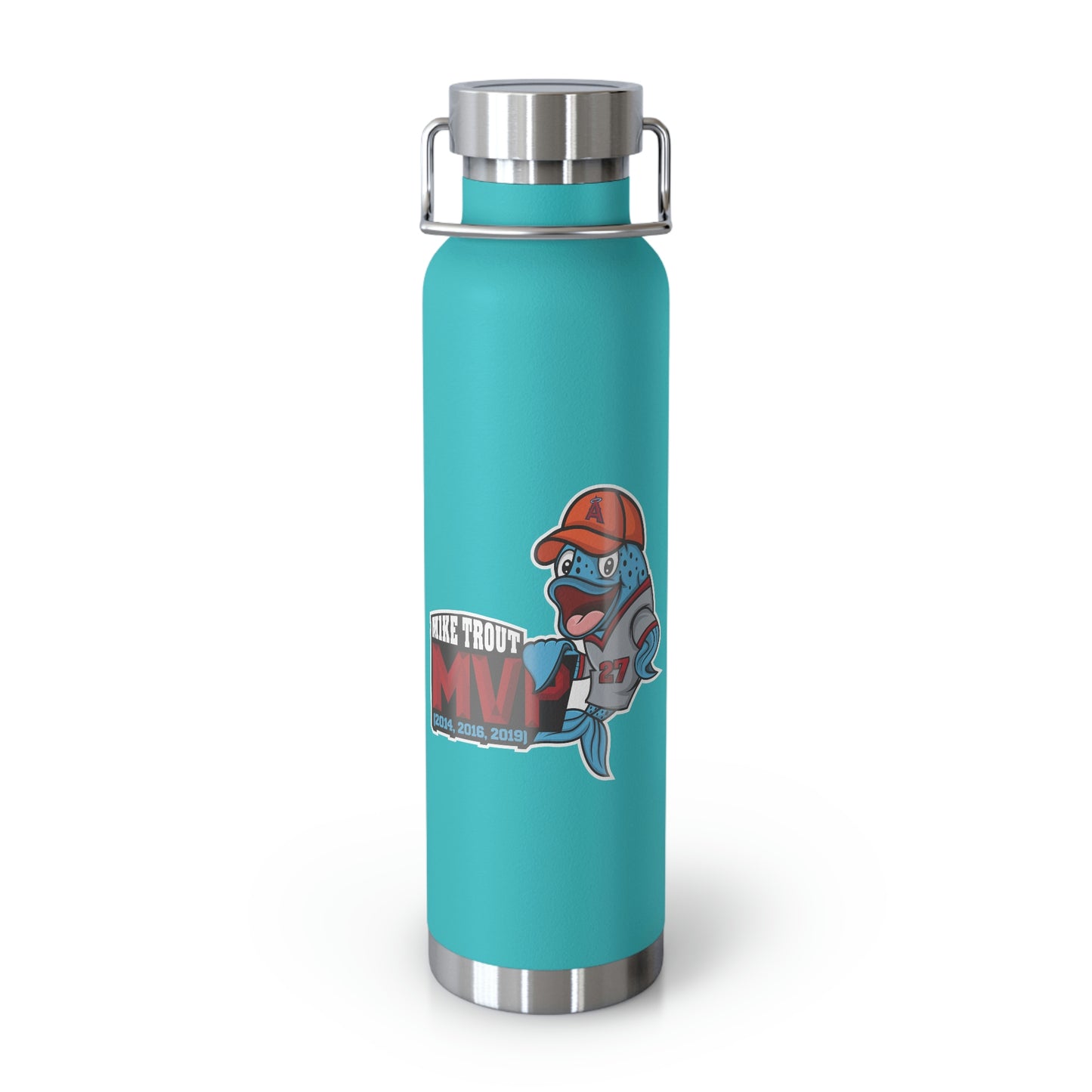 Trout MVP Copper Vacuum Insulated Bottle, 22oz