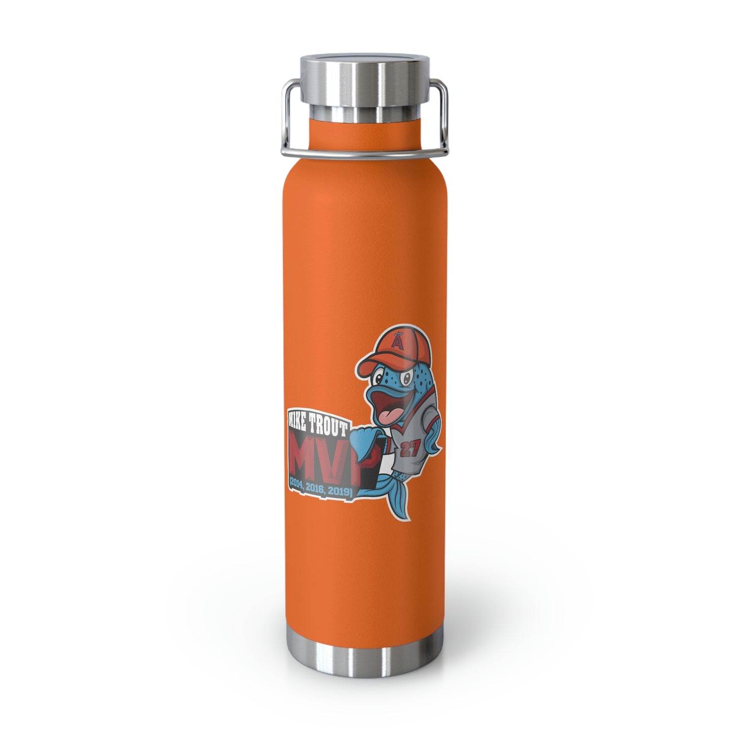 Trout MVP Copper Vacuum Insulated Bottle, 22oz