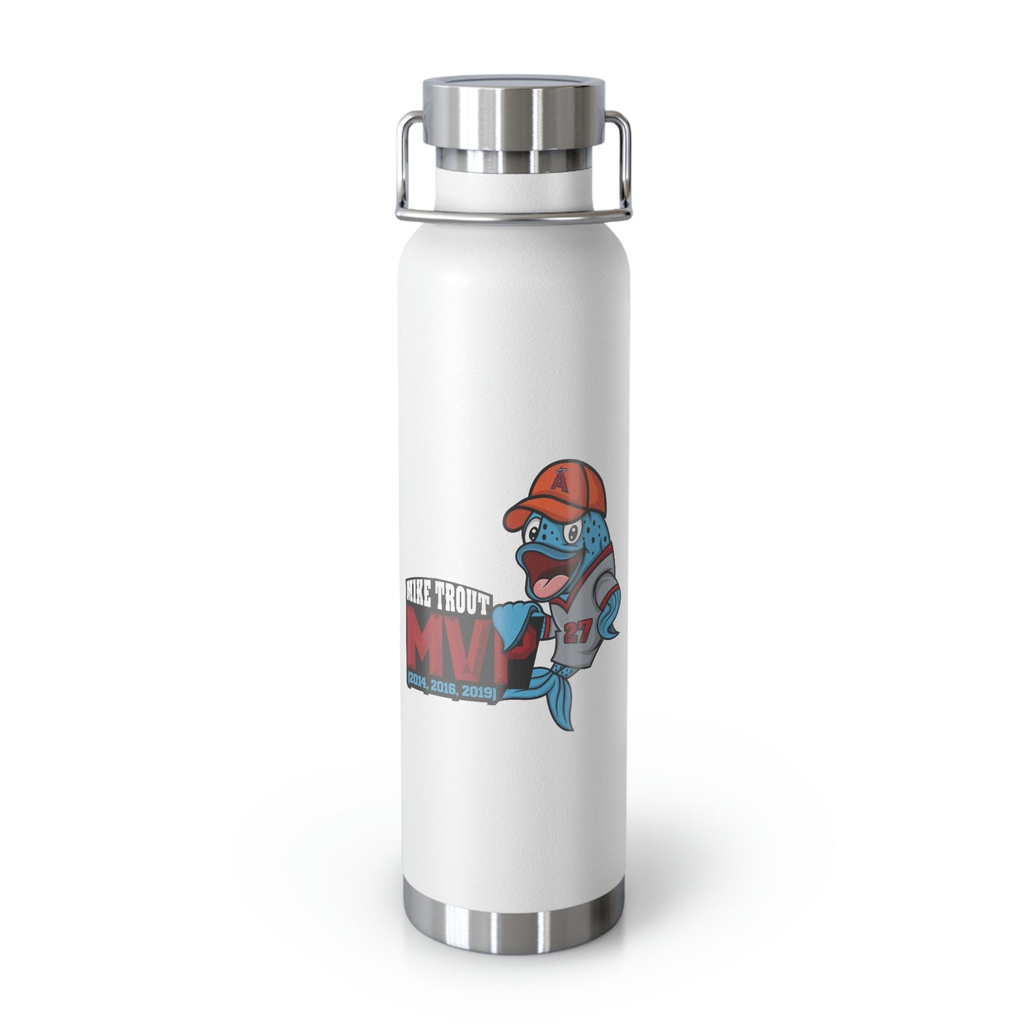 Trout MVP Copper Vacuum Insulated Bottle, 22oz