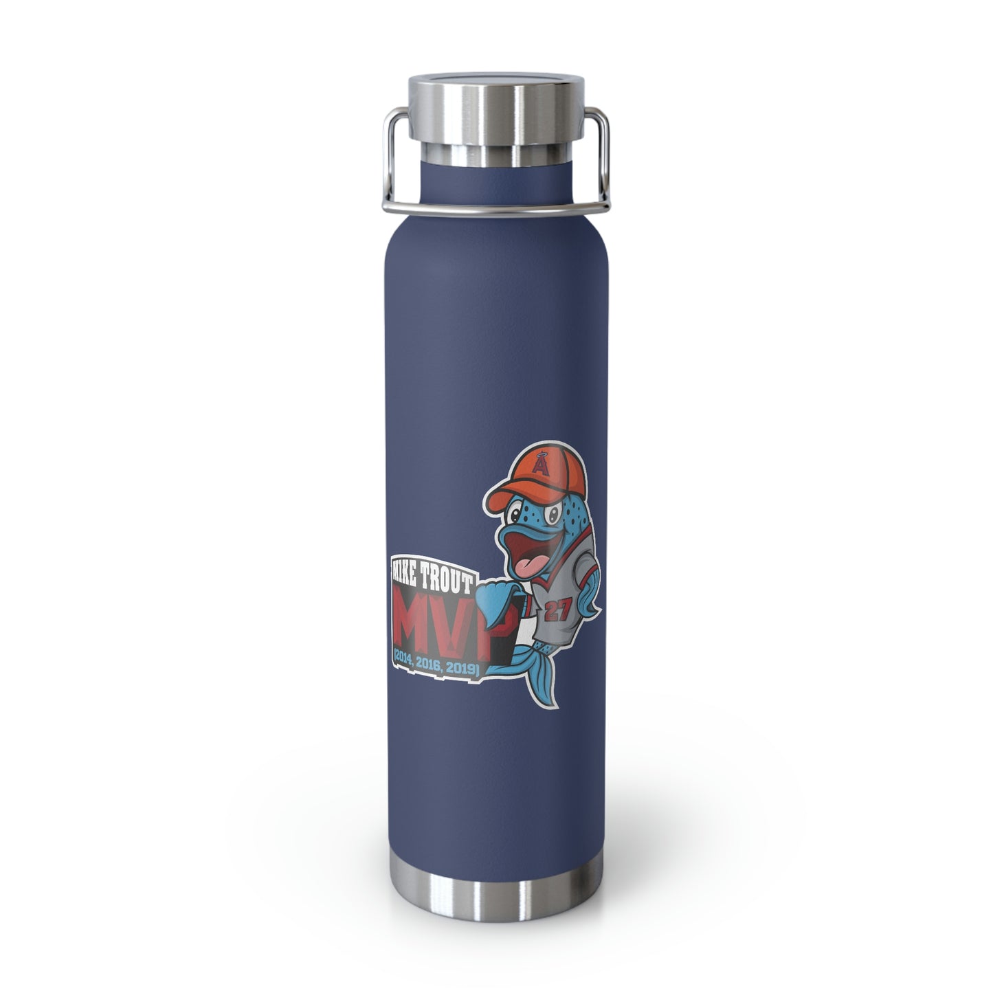 Trout MVP Copper Vacuum Insulated Bottle, 22oz